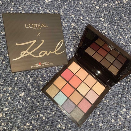 カール ラガーフェルド アイシャドウパレット/ロレアル パリ/アイシャドウパレットを使ったクチコミ(1枚目)