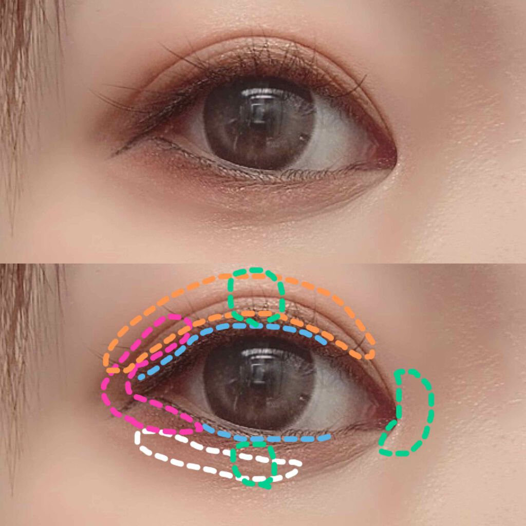 ジュエルスターアイズ/キャンメイク/ジェル・クリームアイシャドウを使ったクチコミ（3枚目）