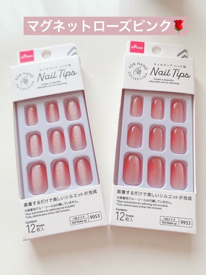 ネイルチップ(ハンド)/DAISO/ネイルチップ・パーツを使ったクチコミ(2枚目)