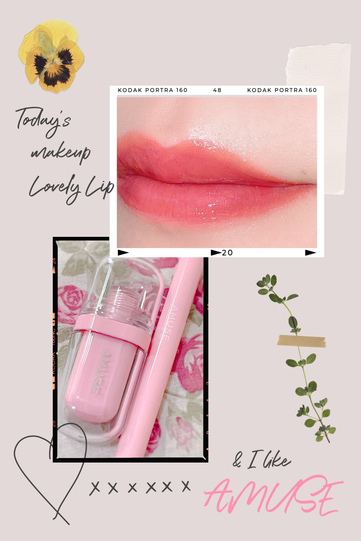 リップスマッジャー 02 ローズ/AMUSE/リップライナーを使ったクチコミ（1枚目）