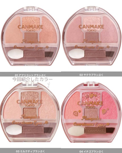 プランぷくコーデアイズ/キャンメイク/パウダーアイシャドウを使ったクチコミ(9枚目)