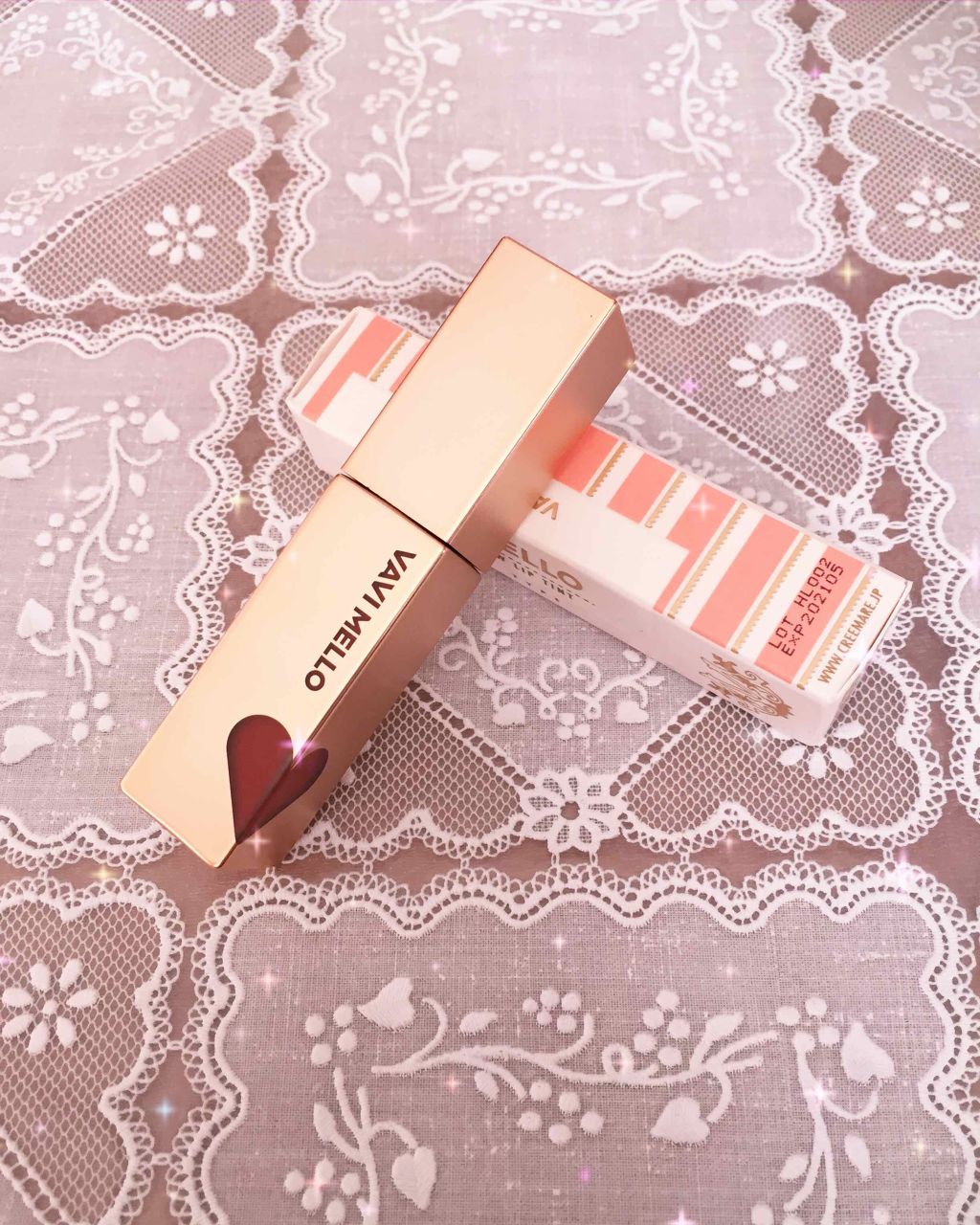 ハートウィンドウリップティントオイルタイプ/VAVI MELLO/リップグロスを使ったクチコミ（1枚目）