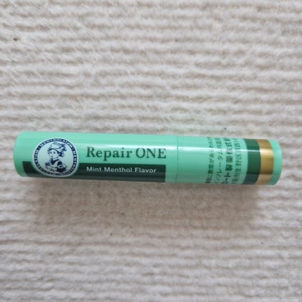 メンソレータム リペアワン ミントメントールの香り/メンソレータム/リップクリームを使ったクチコミ(1枚目)