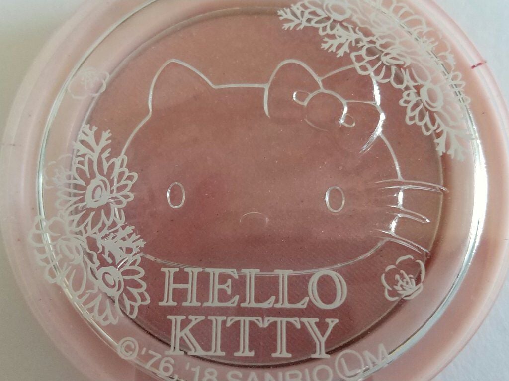 Blooming Kitty パウダーチーク/DAISO/パウダーチークを使ったクチコミ(1枚目)