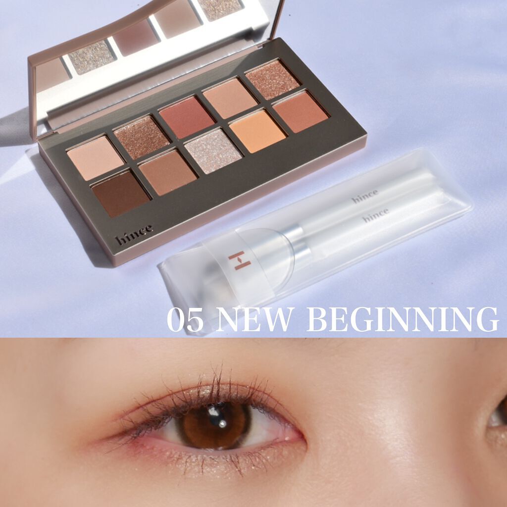 ニューデップスアイシャドウパレット/hince/アイシャドウパレットを使ったクチコミ（1枚目）