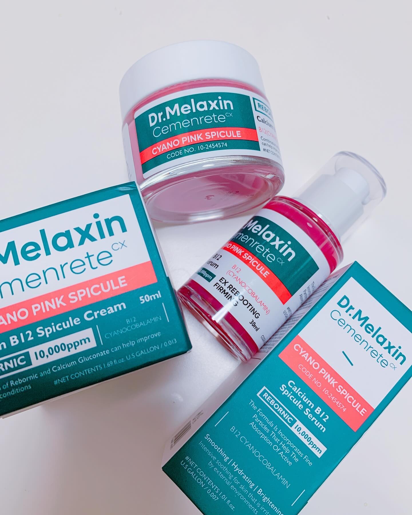 セメンリトシアノ ピンクスピキュールセラム/Dr.Melaxin/美容液を使ったクチコミ（1枚目）