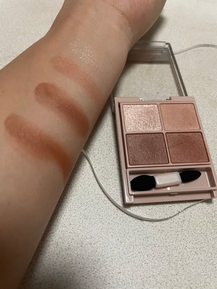 シルキースフレアイズ(マットタイプ)/キャンメイク/アイシャドウパレットを使ったクチコミ(3枚目)