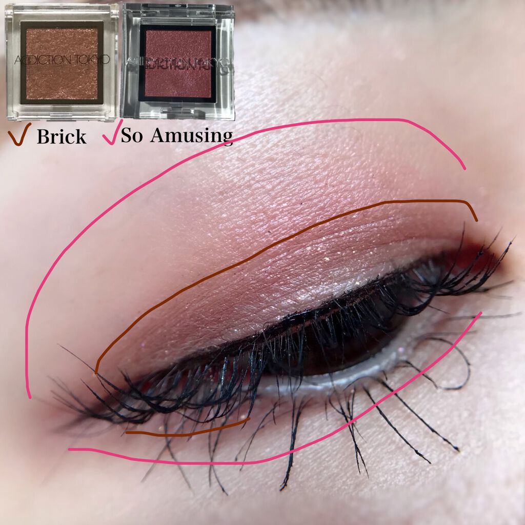 アディクション ザ アイシャドウ スパークル/ADDICTION/単色アイシャドウを使ったクチコミ（2枚目）