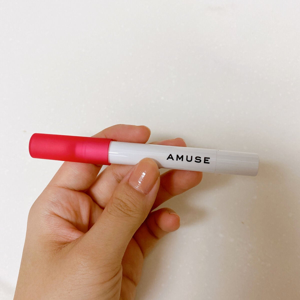 パウダーリップバームペンシル/AMUSE/口紅を使ったクチコミ(8枚目)