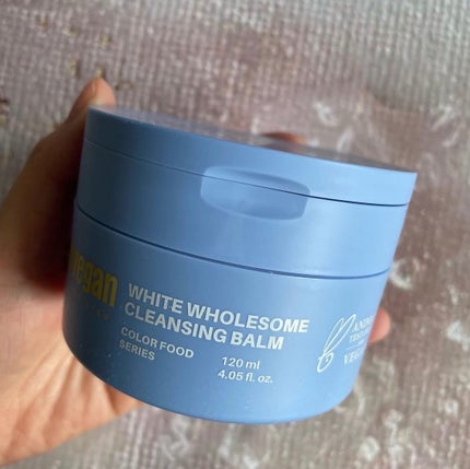 カラーフードシリーズホワイトホールサムクレンジングバーム/Tovegan/クレンジングバームを使ったクチコミ(2枚目)