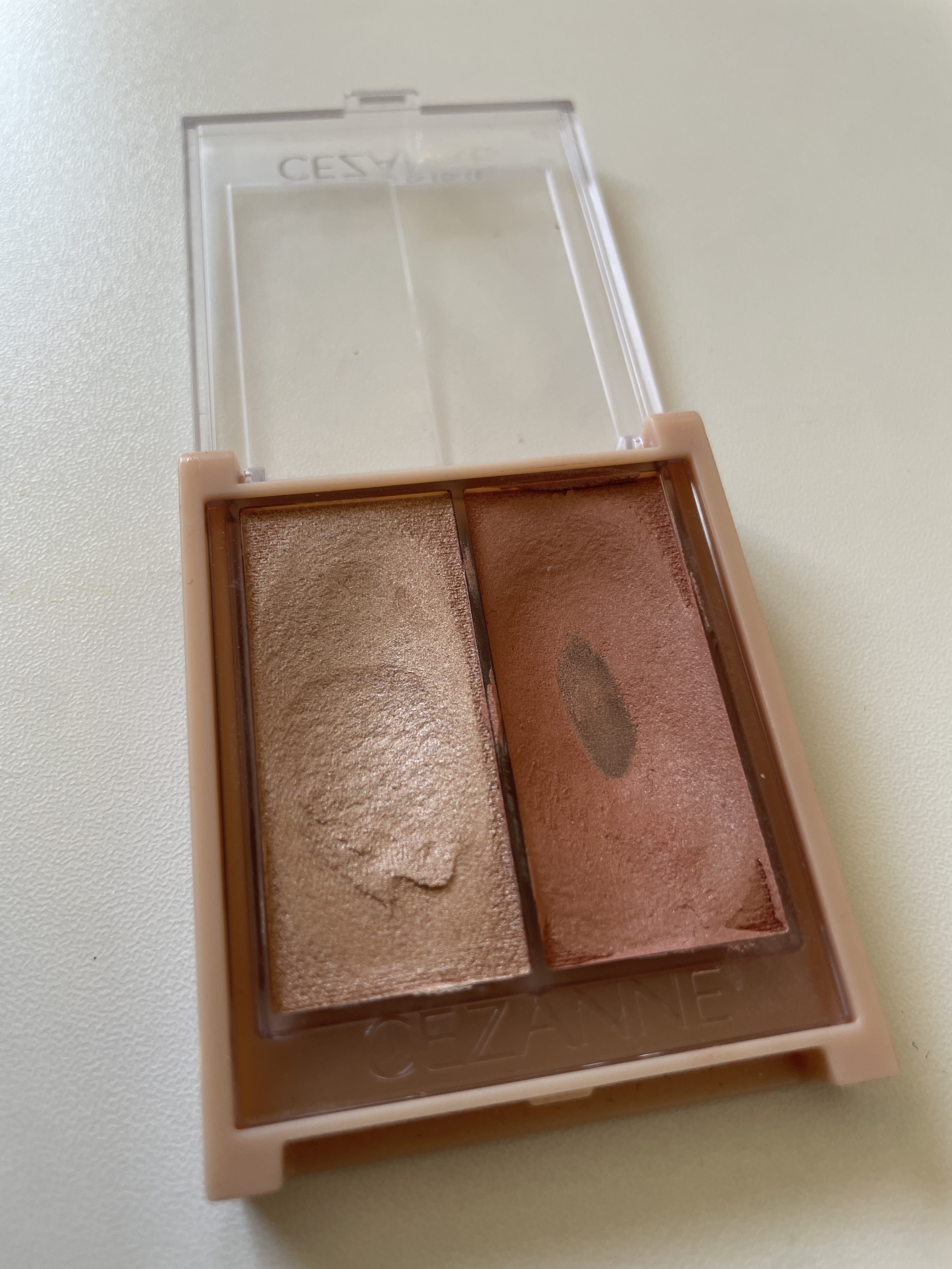 フェイスグロウカラー/CEZANNE/クリームハイライトを使ったクチコミ（1枚目）