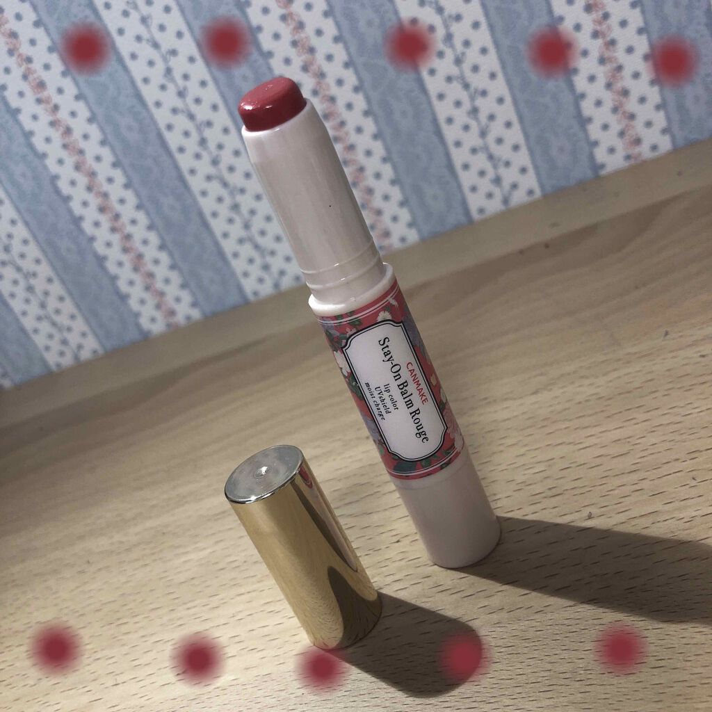 ステイオンバームルージュ/キャンメイク/口紅を使ったクチコミ(2枚目)