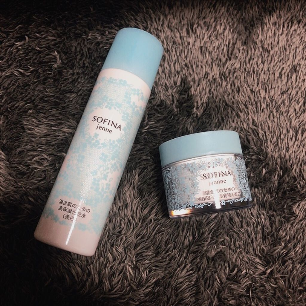 ｸﾞﾚﾑﾘﾝ🥚のクチコミ「購入レポ📝ソフィーナジェンヌ 混合肌のための高保湿化粧水(美白)¥2310.140ml(Ama.....」（1枚目）