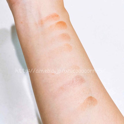 UR GLAM BLOOMING EYE COLOR PALETTE/U R GLAM/アイシャドウパレットを使ったクチコミ(4枚目)