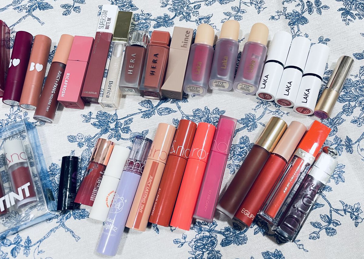 ジューシーパン ムースティント RD05　プラム/A’pieu/リップティントを使ったクチコミ（2枚目）