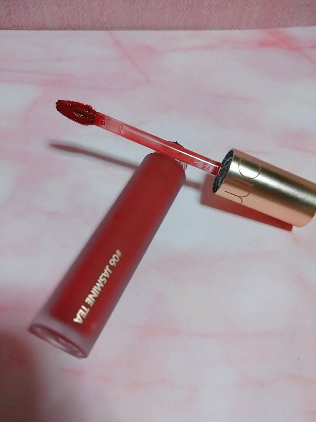 ミルクティーベルベットティント/rom&nd/リップティントを使ったクチコミ(1枚目)