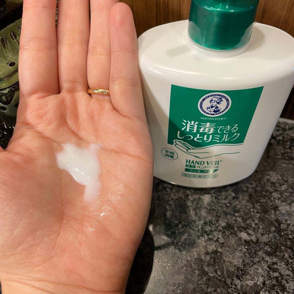 ハンドベール ウィルフリーミルク/メンソレータム/ハンドクリームを使ったクチコミ(3枚目)