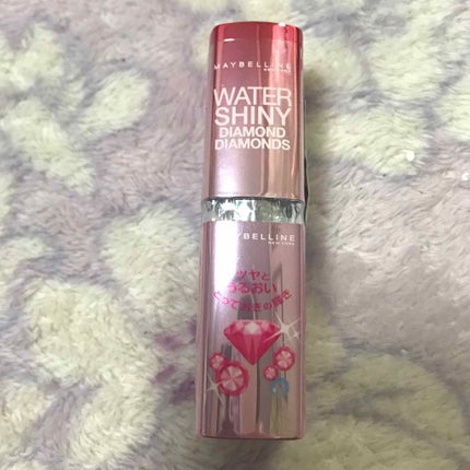ウォーター シャイニー ダイヤモンドダイヤ/MAYBELLINE NEW YORK/口紅を使ったクチコミ(1枚目)