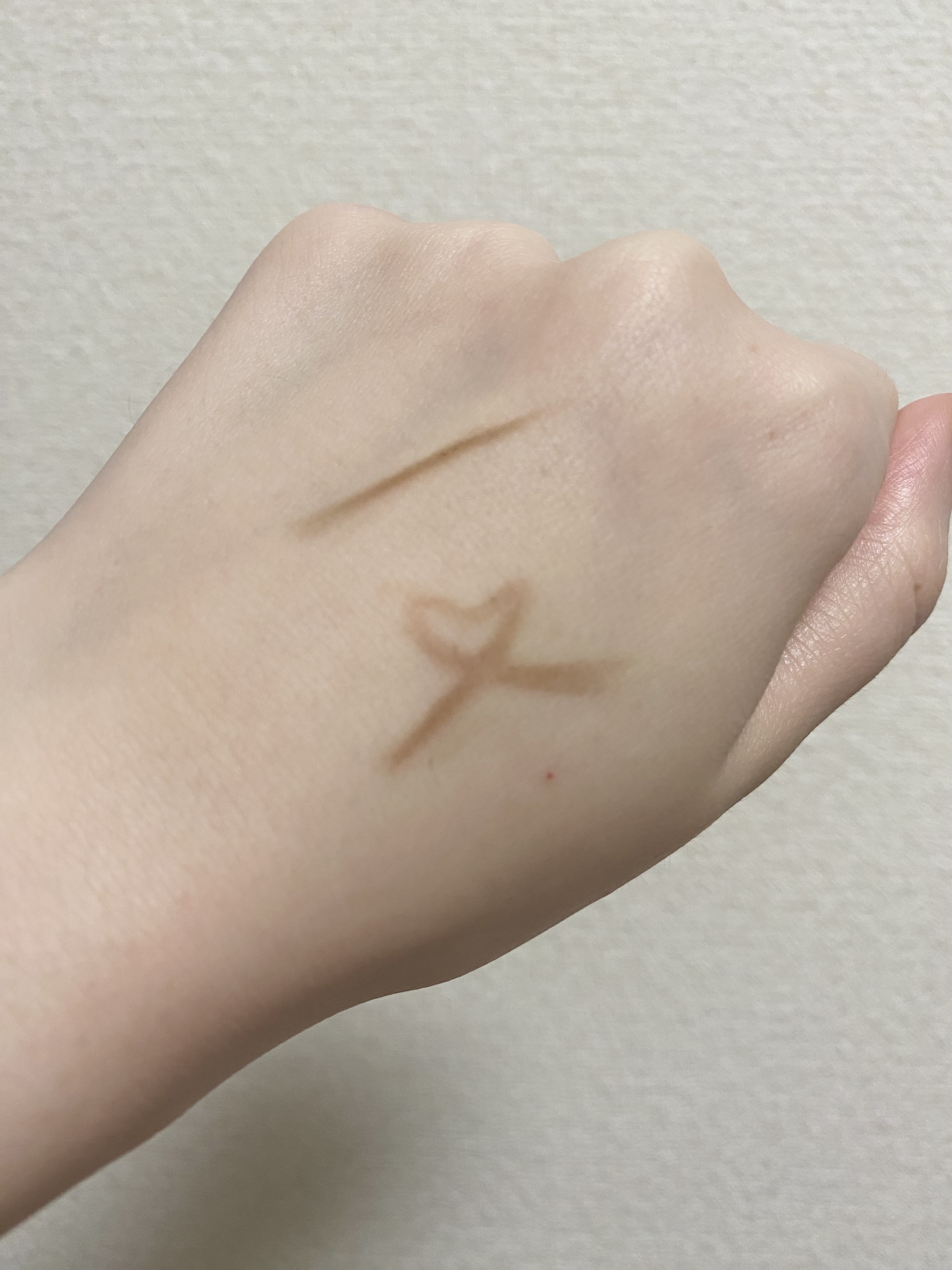 ブラシ付きアイブロウ繰り出し/CEZANNE/アイブロウペンシルを使ったクチコミ（3枚目）