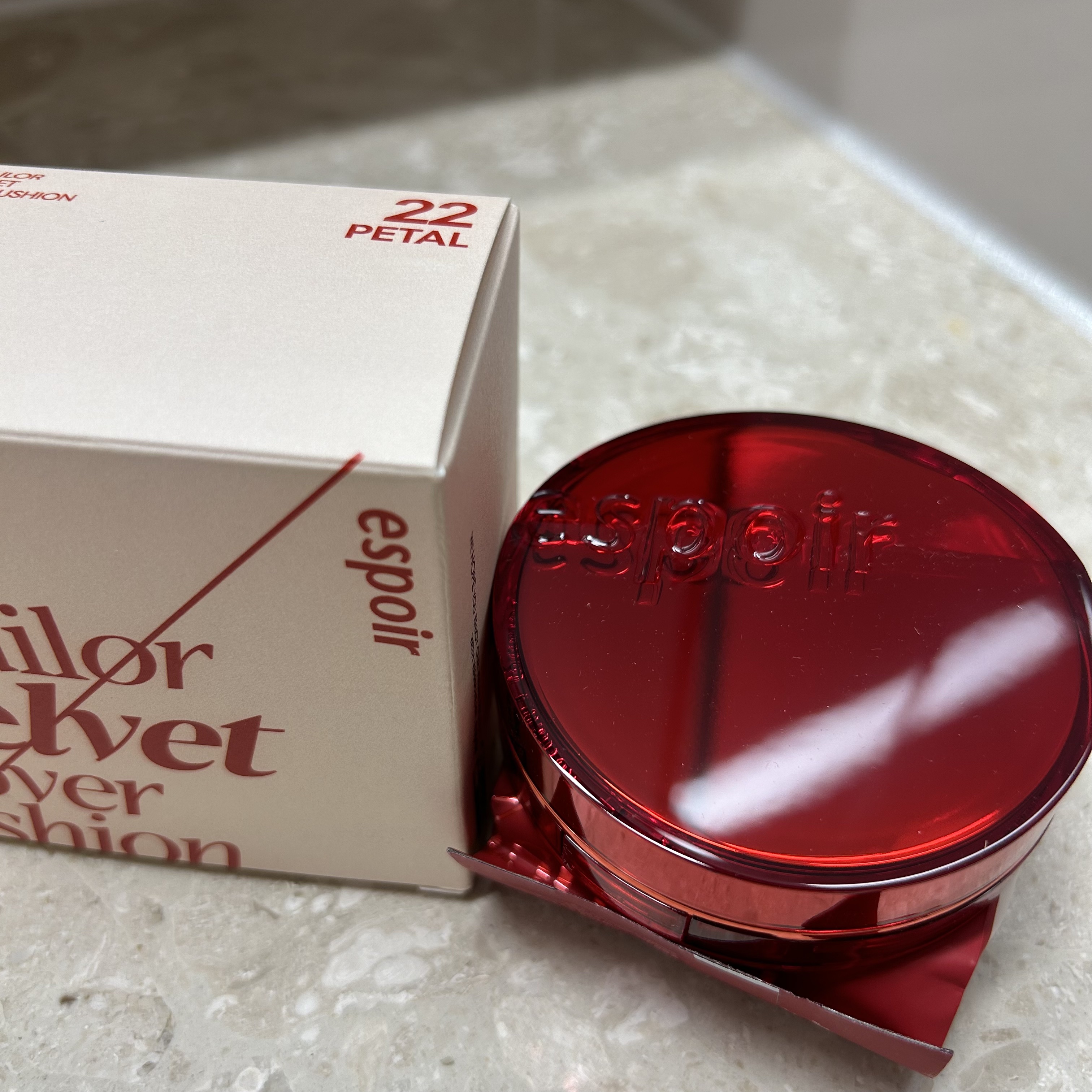 プロテーラービーベルベットカバークッション/espoir/クッションファンデーションを使ったクチコミ（1枚目）