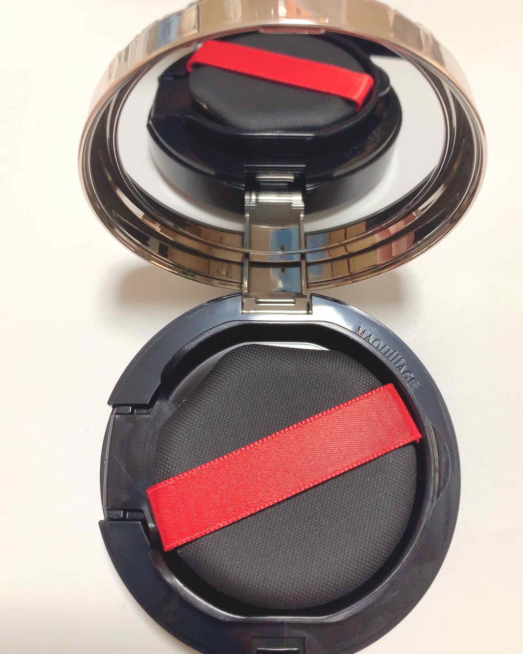 ドラマティックジェリーコンパクト/マキアージュ/クッションファンデーションを使ったクチコミ(2枚目)