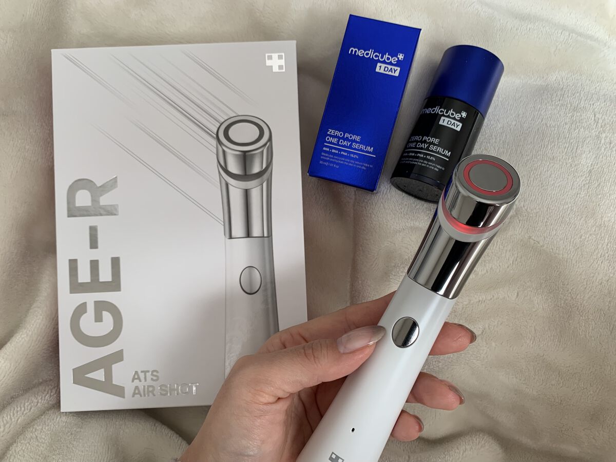 AGE-Rダーマエアショット/MEDICUBE/美顔器・マッサージを使ったクチコミ（1枚目）