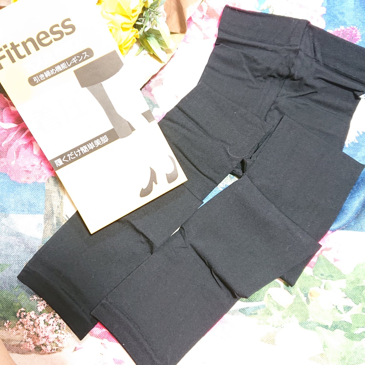 真紅 on LIPS 「引き締め着圧7分丈レギンスをお試しさせて頂きました。『商品説明..」(3枚目)