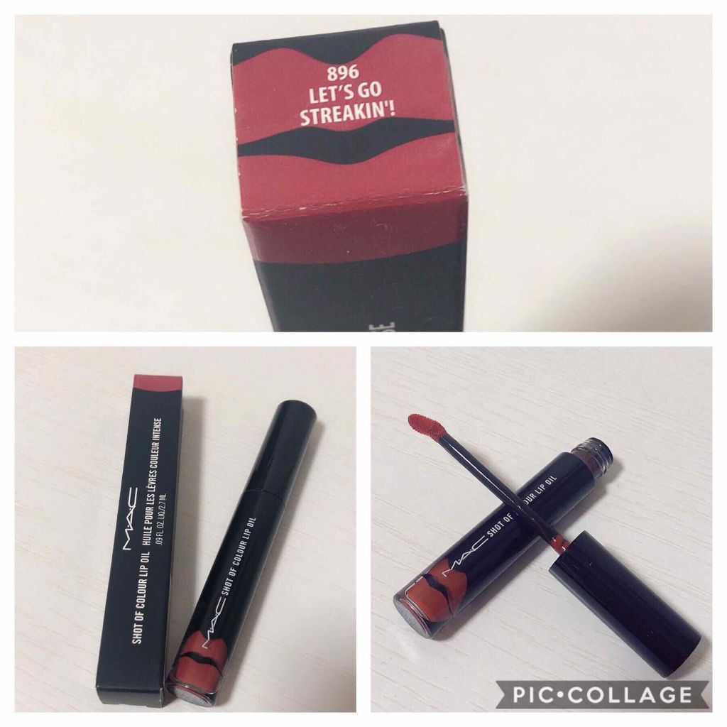 ショット オブ カラー リップ オイル/M・A・C/リップグロスを使ったクチコミ(2枚目)