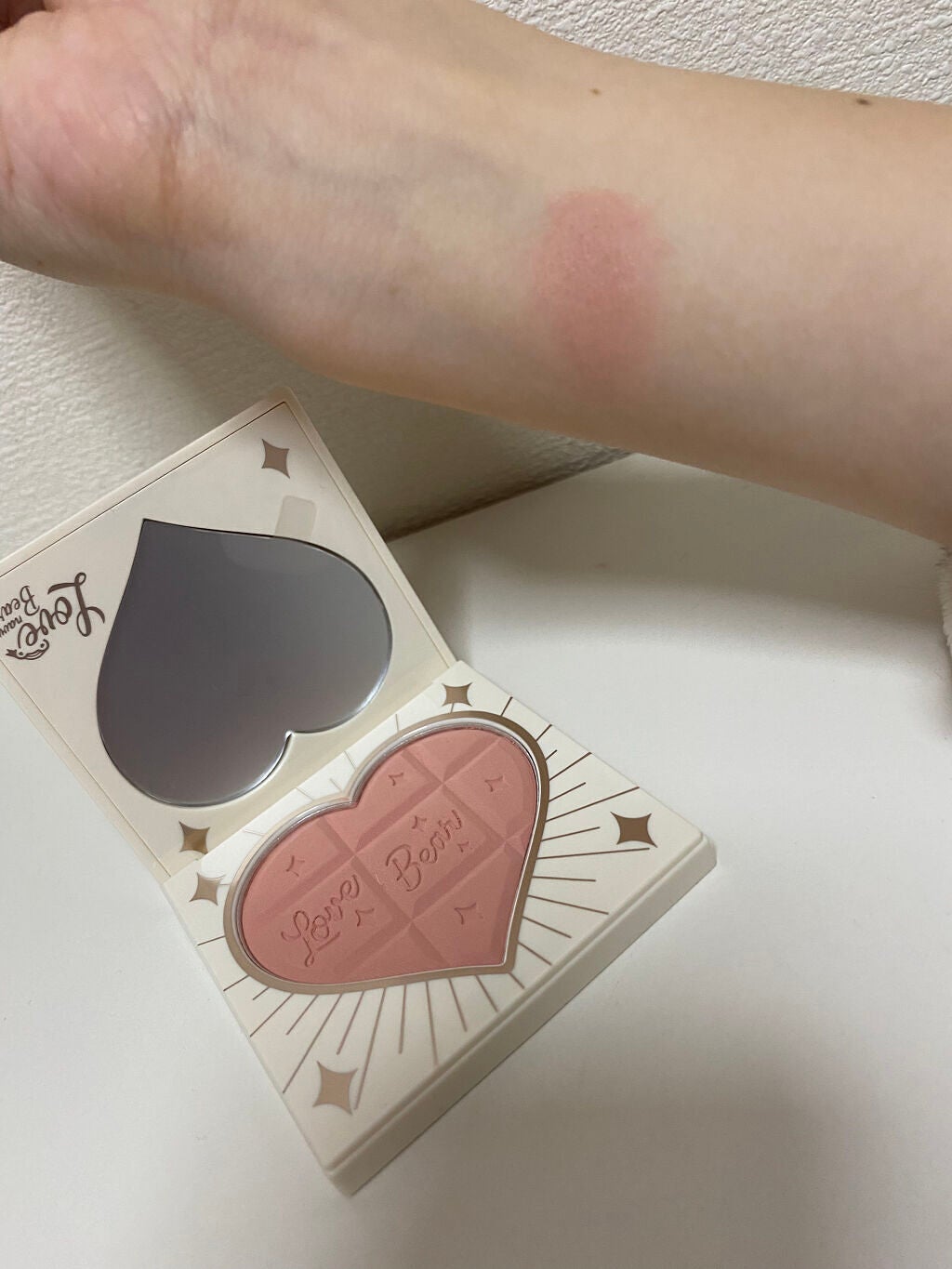 Love Bear ブラッシュ/FlowerKnows/パウダーチークを使ったクチコミ(5枚目)