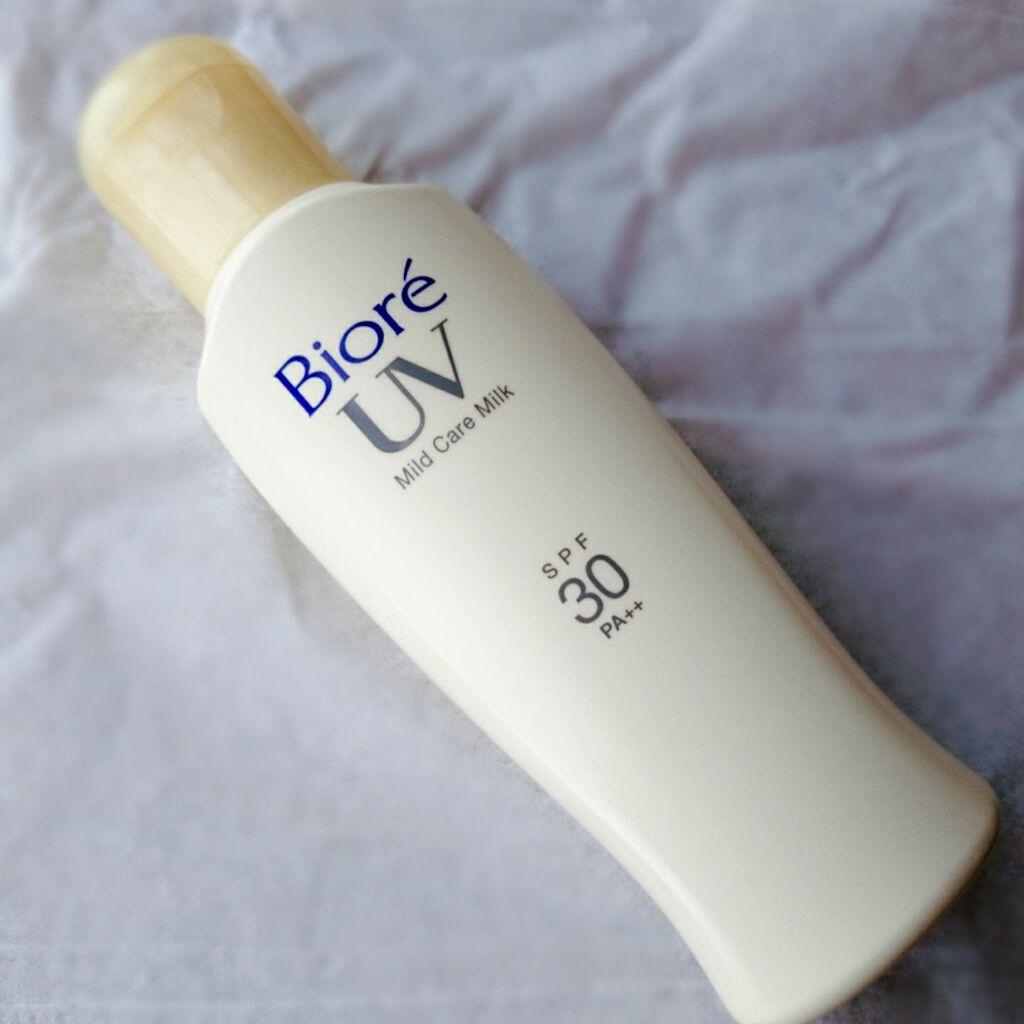 ビオレUV マイルドケアミルク SPF30/ビオレ/日焼け止めミルクを使ったクチコミ（1枚目）