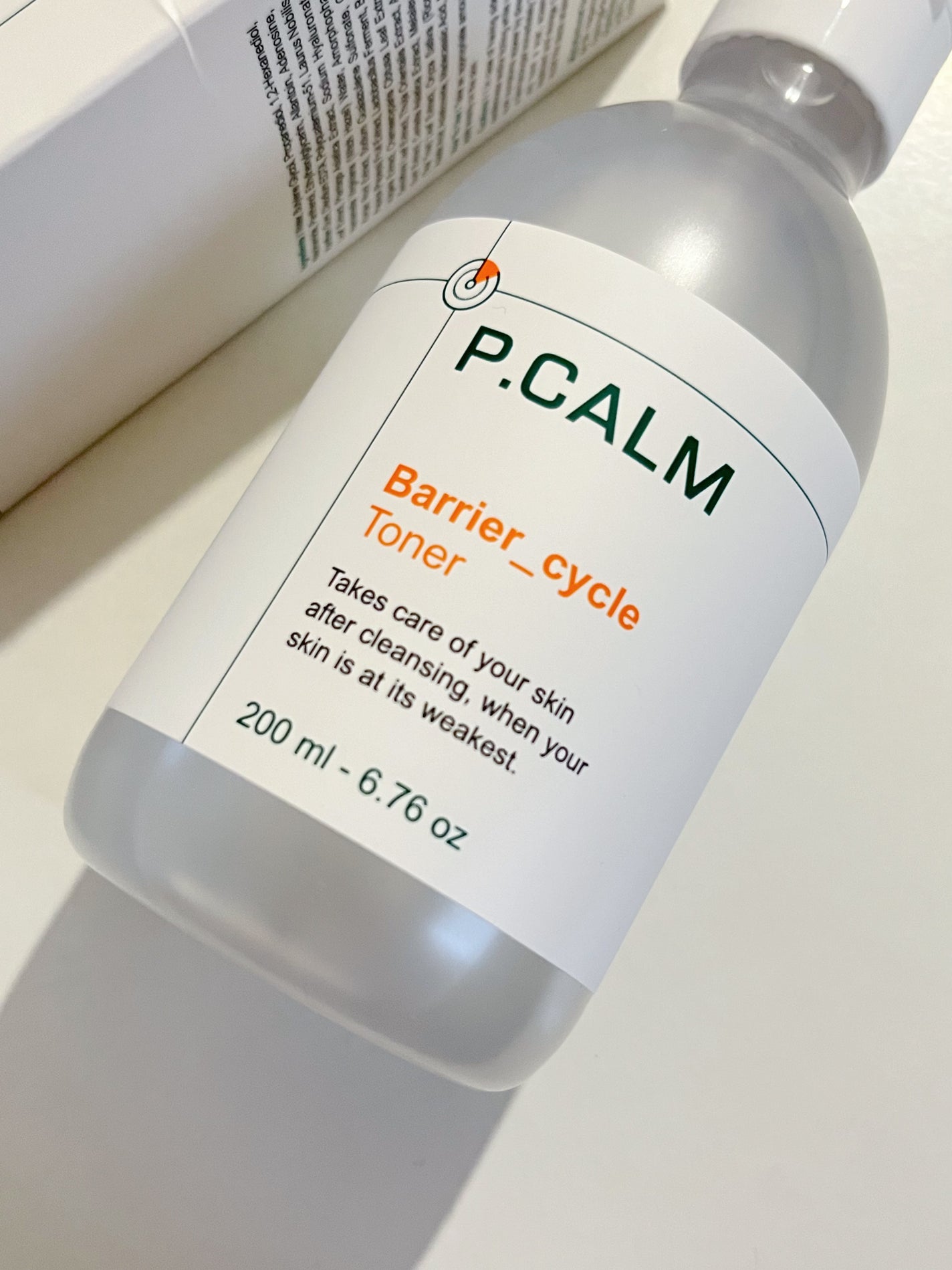 バリアサイクルトナー/P.CALM/化粧水を使ったクチコミ(4枚目)