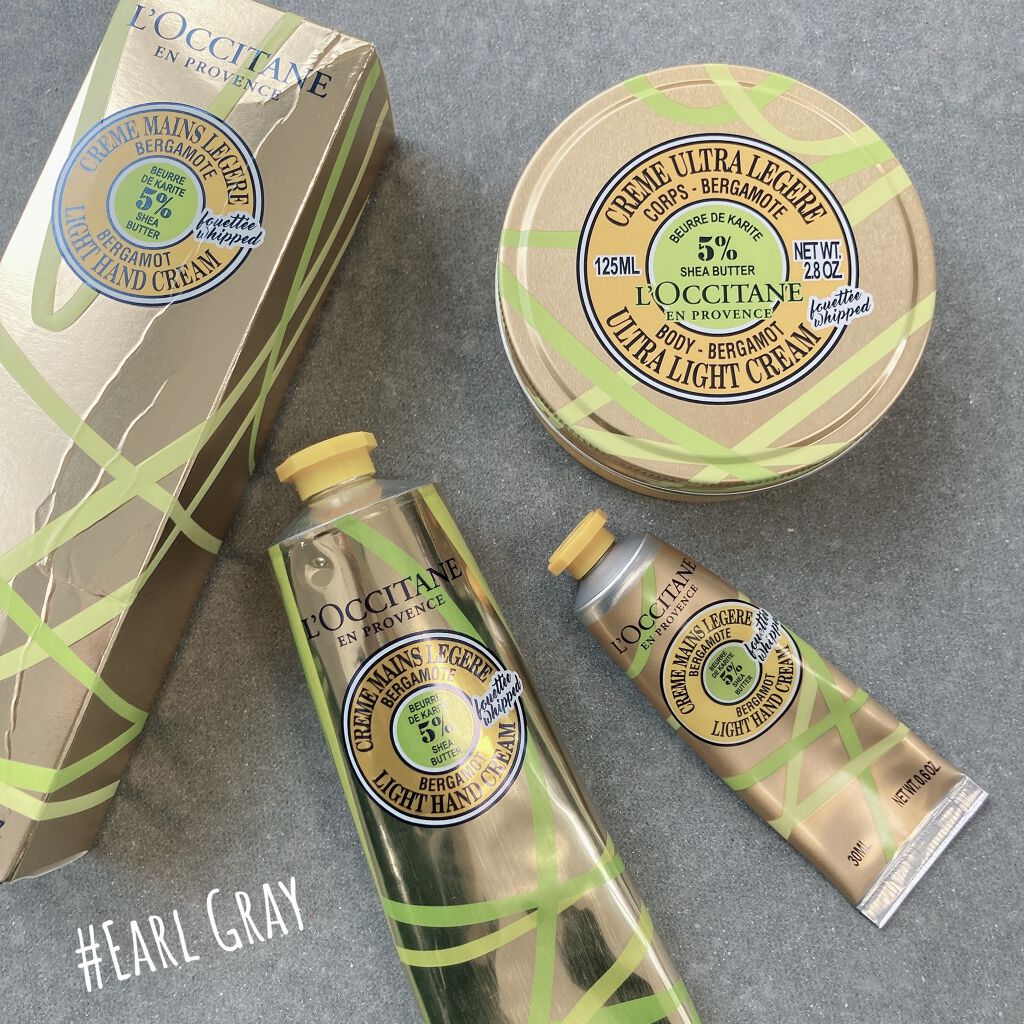 テ・アールグレイ スノーシア ボディクリーム 125ml/L'OCCITANE/ボディクリームを使ったクチコミ（1枚目）