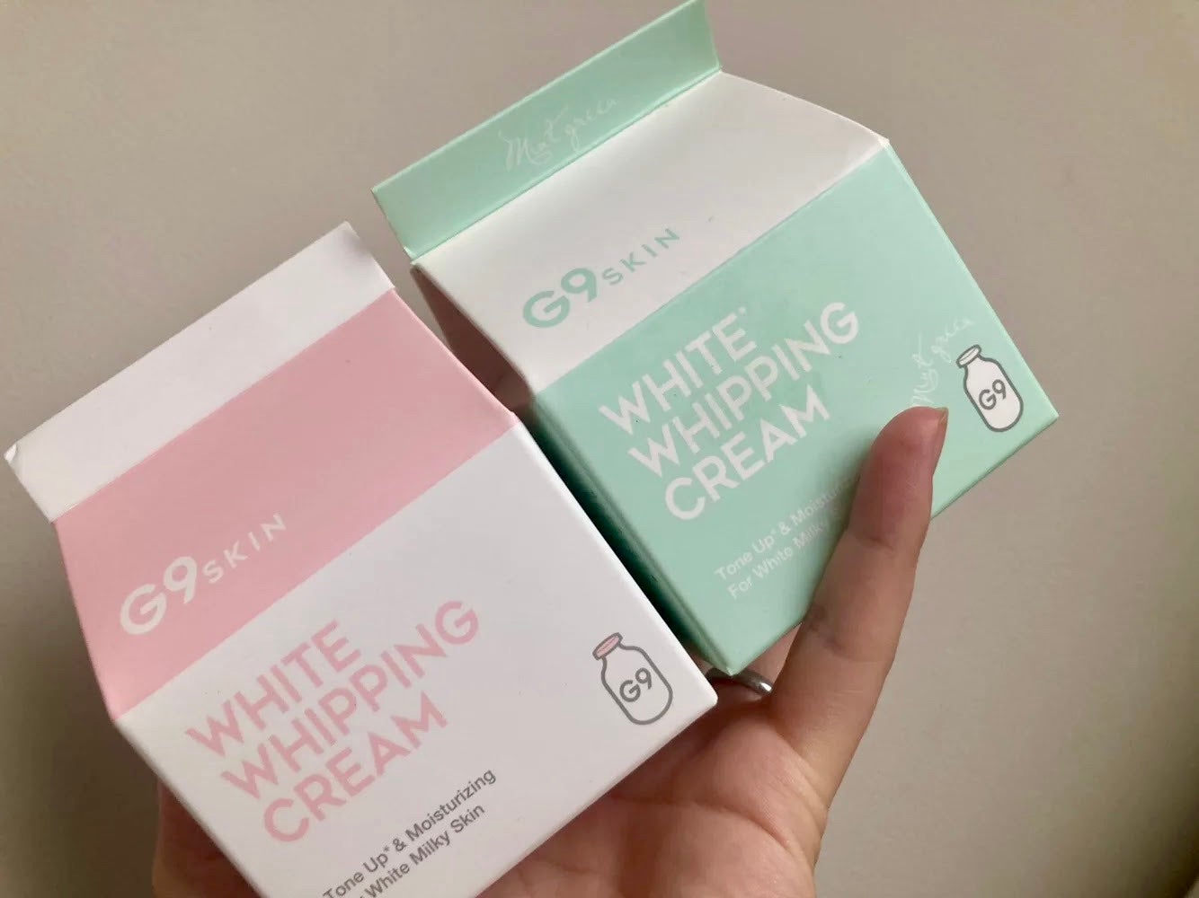 WHITE WHIPPING CREAM(ウユクリーム)/G9SKIN/化粧下地を使ったクチコミ(1枚目)