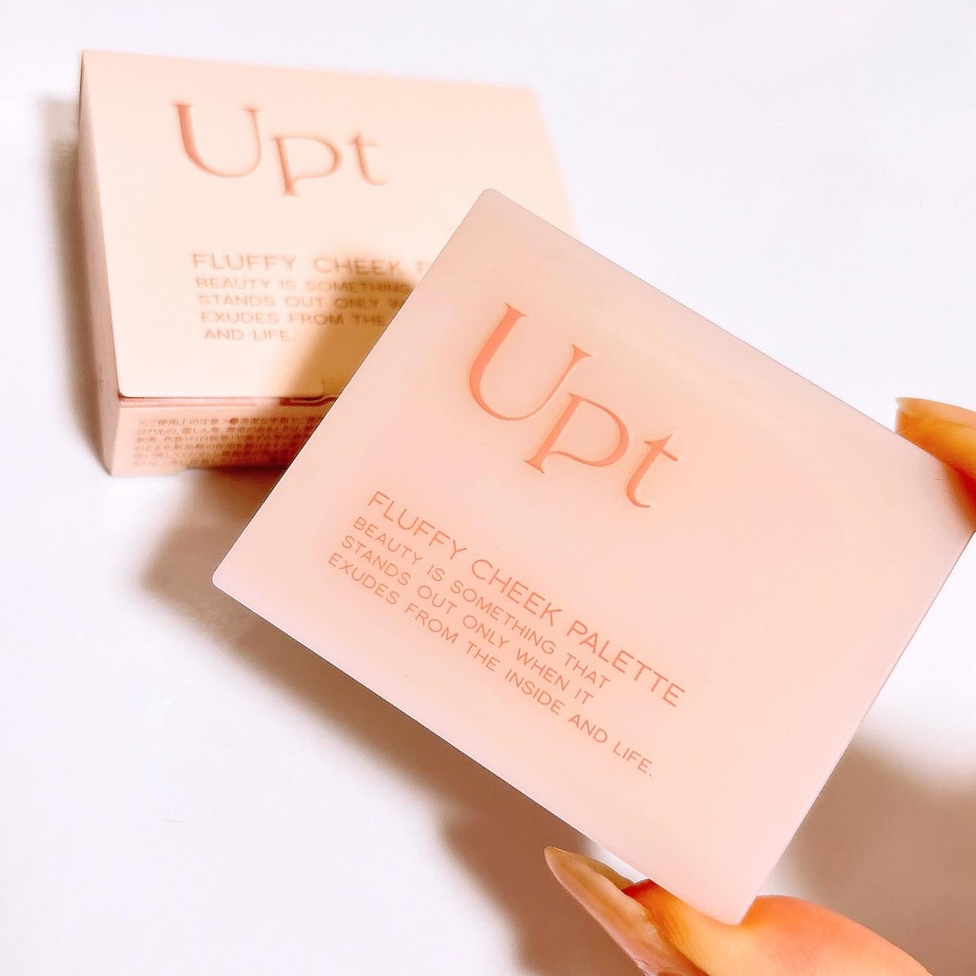 Upt FLUFFY CHEEK PALETTE /Upt/パウダーチークを使ったクチコミ(2枚目)
