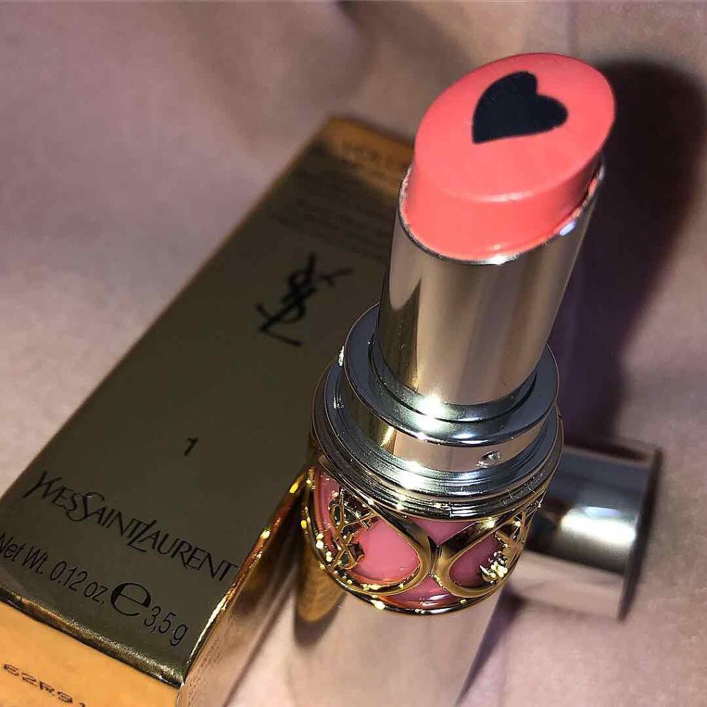 ヴォリュプテ プランプインカラー/YVES SAINT LAURENT BEAUTE/口紅を使ったクチコミ（1枚目）