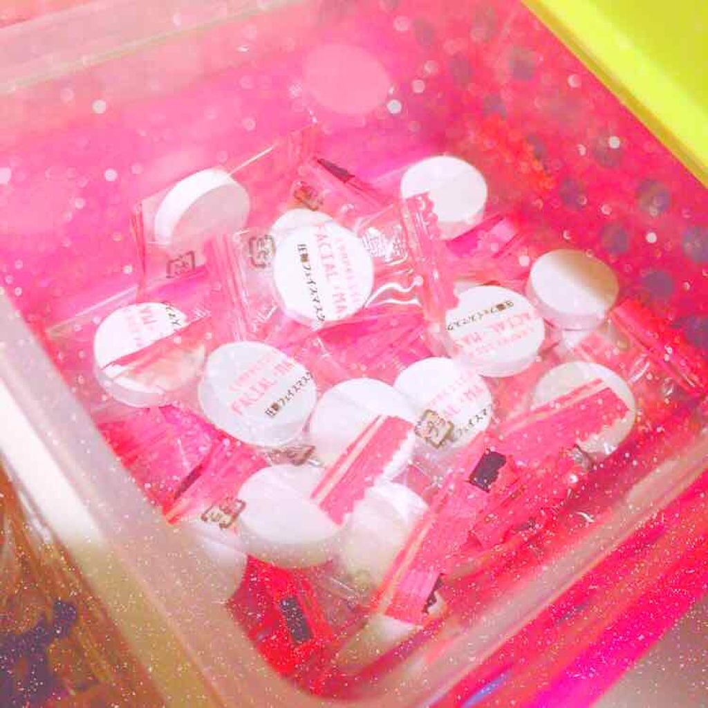 圧縮フェイスマスク/DAISO/シートマスク・パックを使ったクチコミ（2枚目）