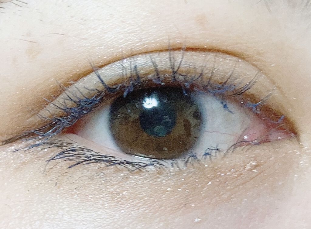 ダイヤモンドシリーズ カラーマスカラ 青グレイ/ZEESEA/マスカラを使ったクチコミ（3枚目）