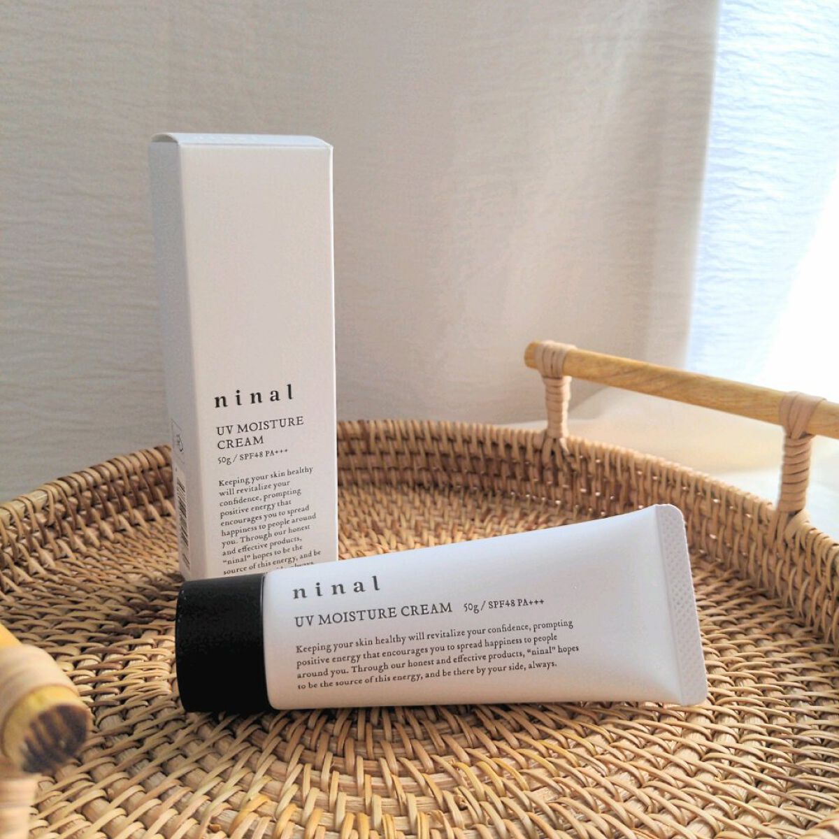 UVモイスチャークリーム n /ninal/日焼け止めクリームを使ったクチコミ（1枚目）