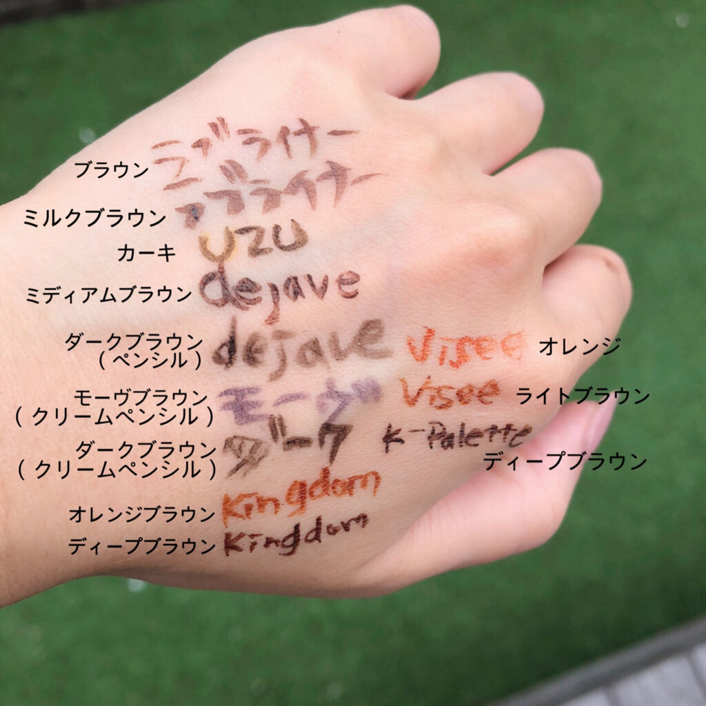 「密着アイライナー」繰り出しペンシル ダークブラウン/デジャヴュ/ペンシルアイライナーを使ったクチコミ（2枚目）