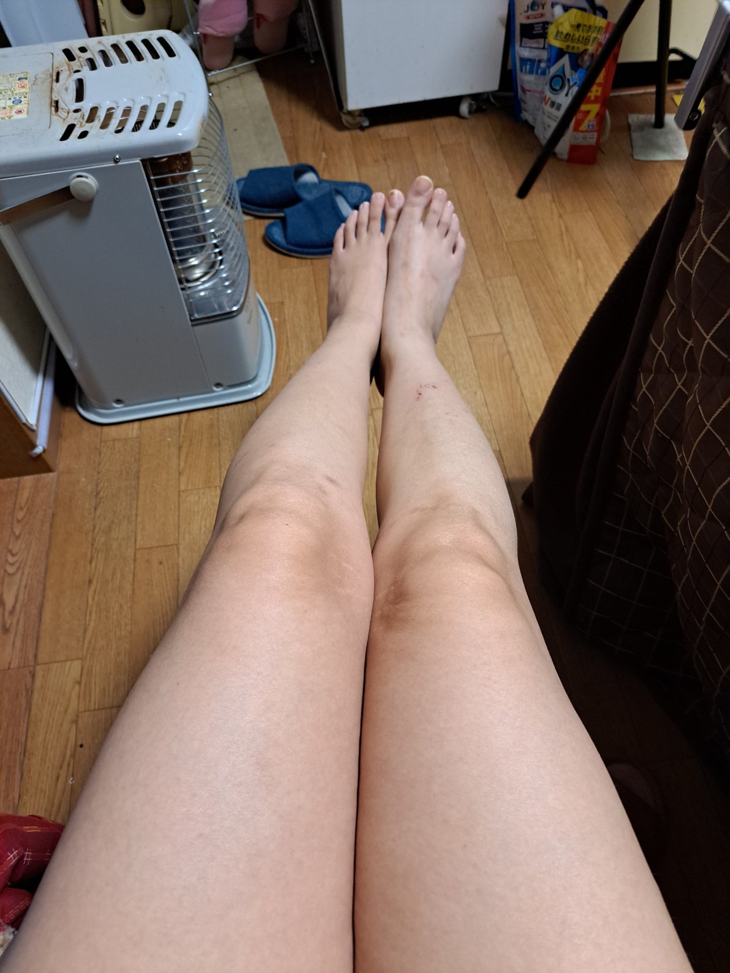 スリムレギンス color+/BELMISE/着圧ソックス・レギンスを使ったクチコミ(4枚目)