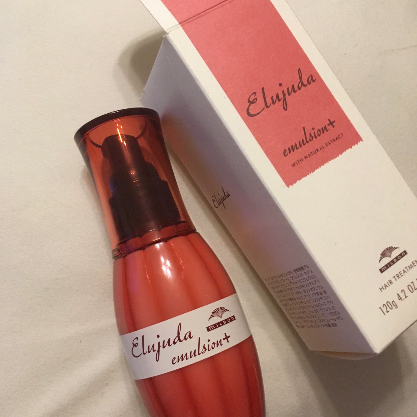 エルジューダ エマルジョン+/エルジューダ/ヘアミルクを使ったクチコミ(1枚目)