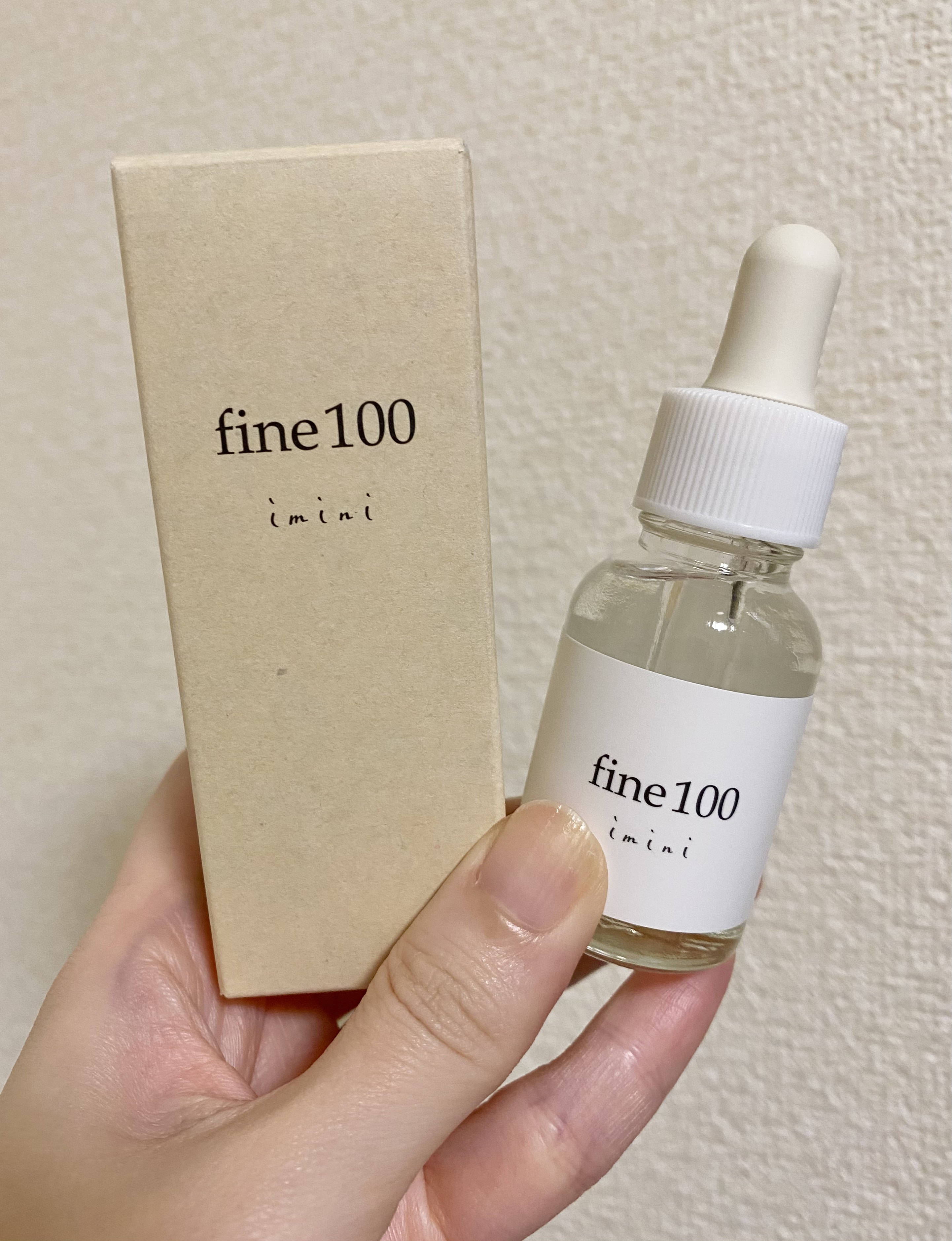 ファイン100/imini/美容液を使ったクチコミ（1枚目）