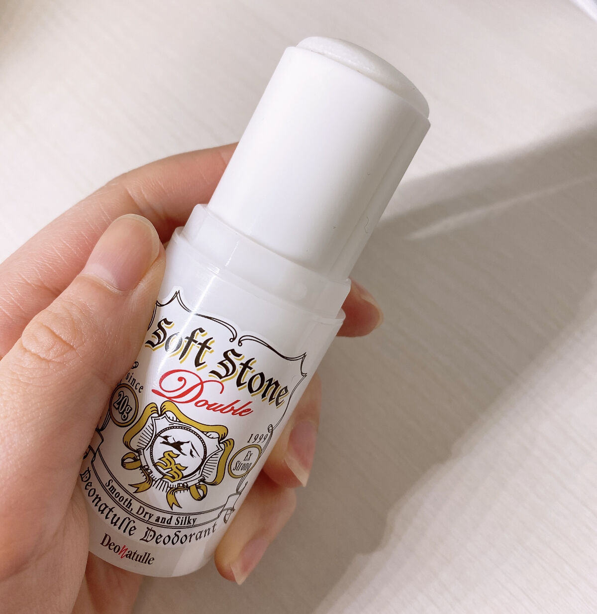 薬用ソフトストーンＷ/デオナチュレ/デオドラント・制汗剤を使ったクチコミ（3枚目）