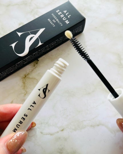 しゅわちゃん on LIPS 「まつ毛、まゆ毛の目元美容液👀︎💕︎【アイオールセラム】5つの植..」(7枚目)