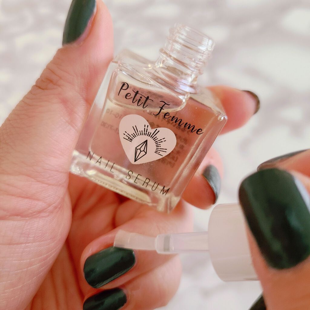 ネイルオイル アメジスト/petitfemme/ネイルオイル・トリートメントを使ったクチコミ(4枚目)