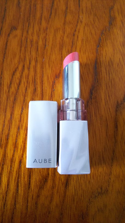 なめらか質感ひと塗りルージュ/AUBE/口紅を使ったクチコミ(1枚目)