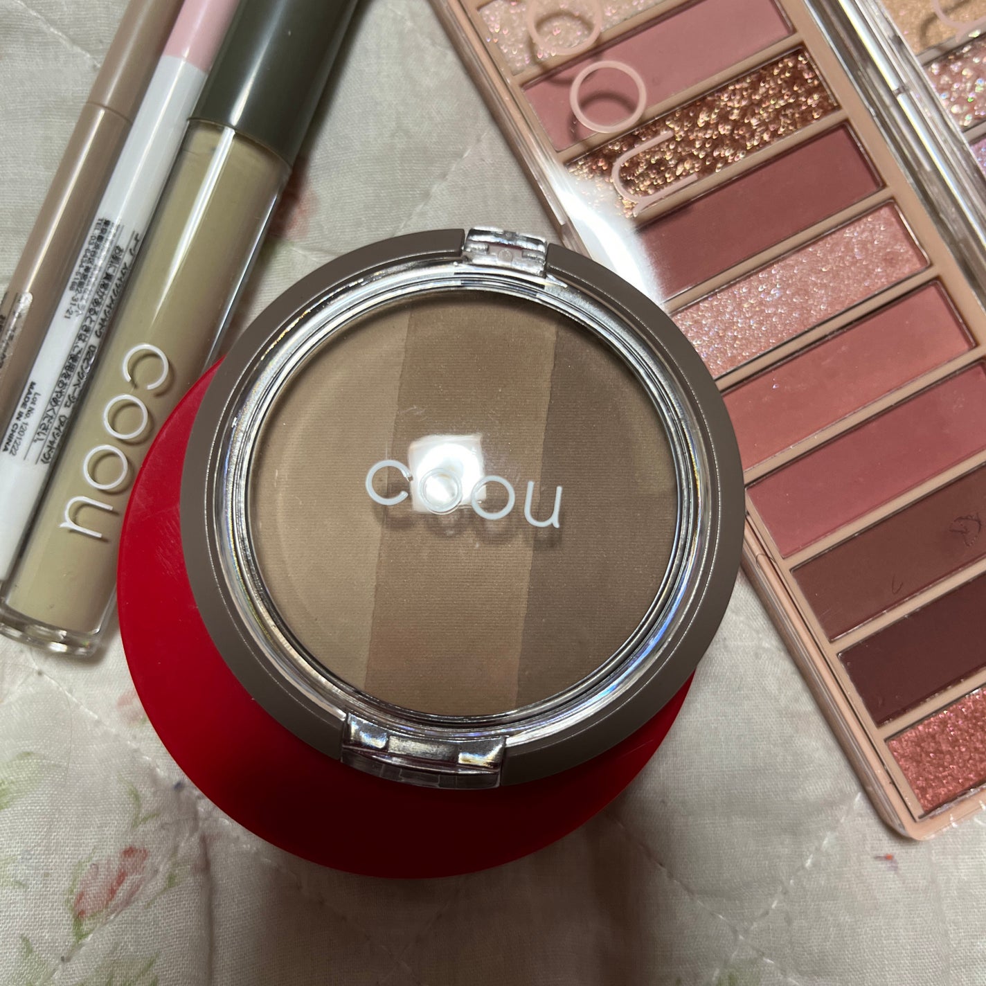 アイシャドウパレット/coou/アイシャドウパレットを使ったクチコミ(4枚目)