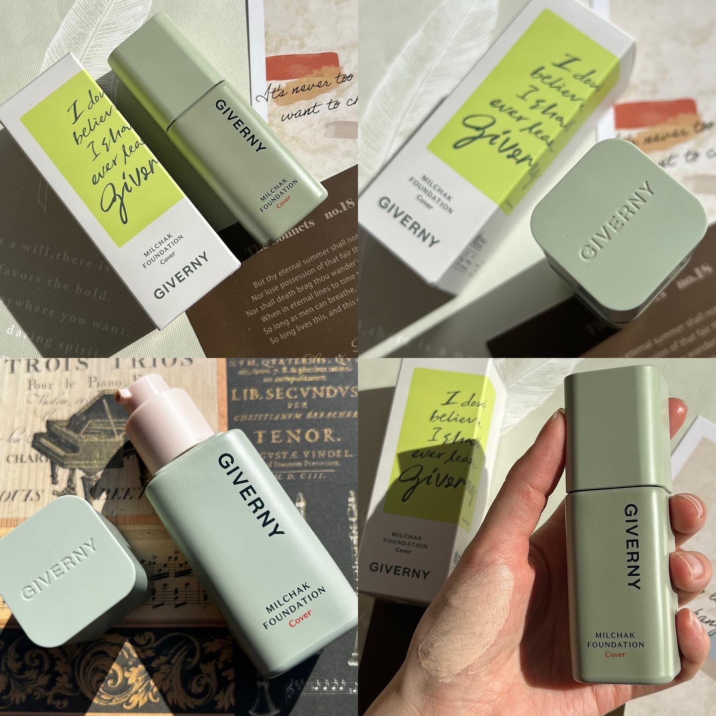 密着カバーファンデーション/GIVERNY/リキッドファンデーションを使ったクチコミ（3枚目）