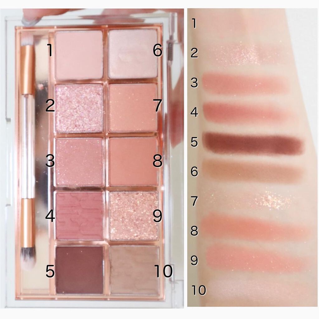 プロ アイ パレット/CLIO/アイシャドウパレットを使ったクチコミ(2枚目)