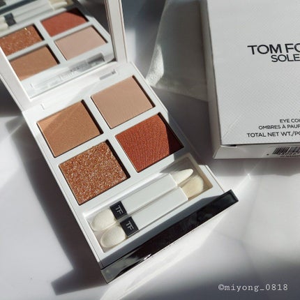 ソレイユ アイ カラー クォード/TOM FORD BEAUTY/アイシャドウパレットを使ったクチコミ(9枚目)